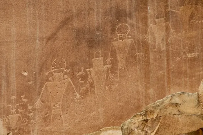 Framed Print : Fremont petroglyphs, Capitol Reef National Park, Fruita, Utah, United States of America Framed Print : Fremont petroglyphs, Capitol Reef National Park, Fruita, Utah, United States of America