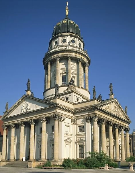The French Cathedral on Gendarmenmarkt in Berlin