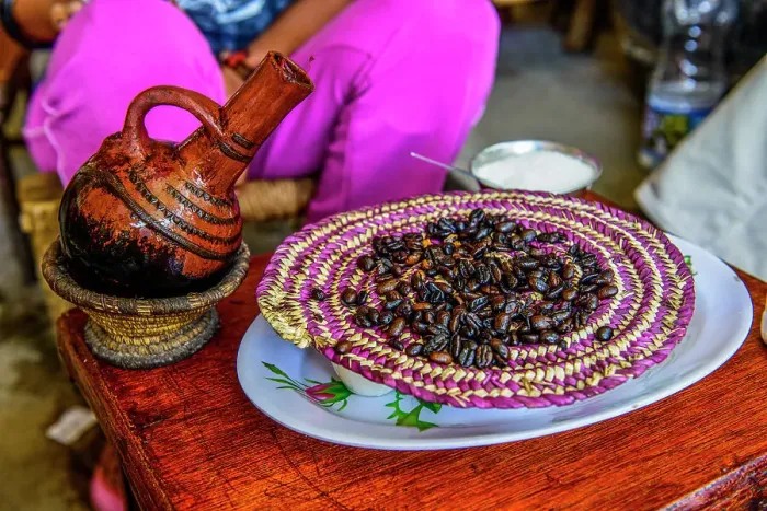 Framed Print : Fresh roasted coffee beans, Keren, Eritrea, Africa Framed Print : Fresh roasted coffee beans, Keren, Eritrea, Africa