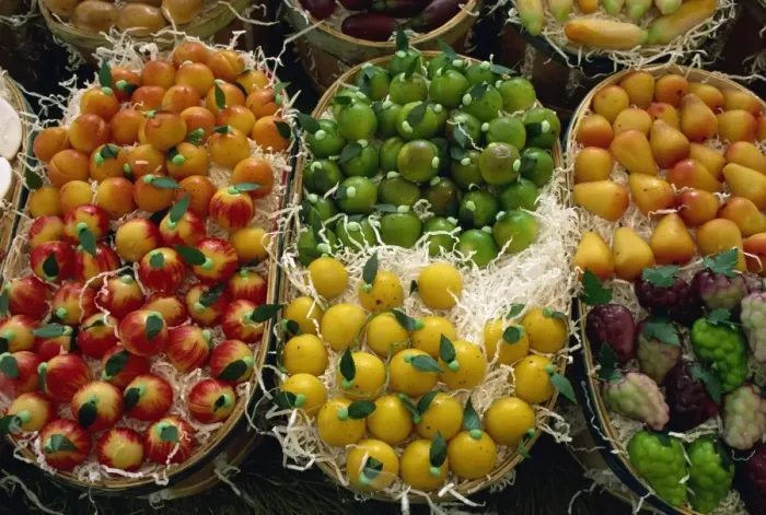 Framed Print : Fruit bonbons, France, Europe