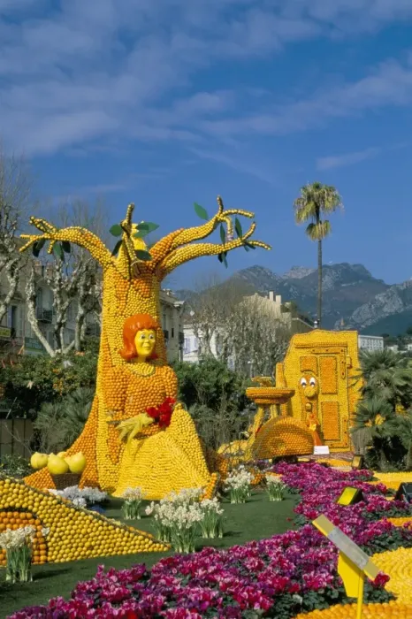 Framed Print : Fruit display in Bioves Gardens, Lemon Festival, Menton, Alpes-Maritimes Framed Print : Fruit display in Bioves Gardens, Lemon Festival, Menton, Alpes-Maritimes