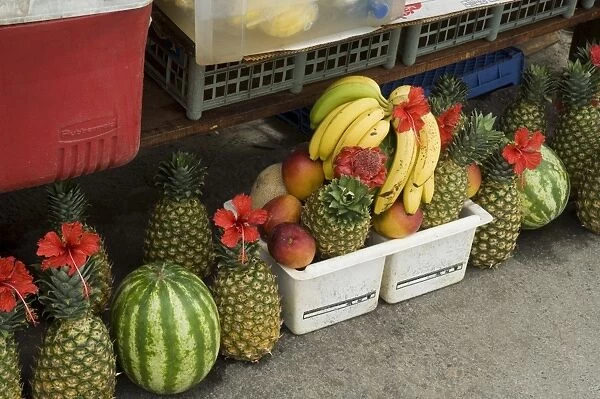 Fruit stall, Manuel Antonio, Costa Rica, Central America