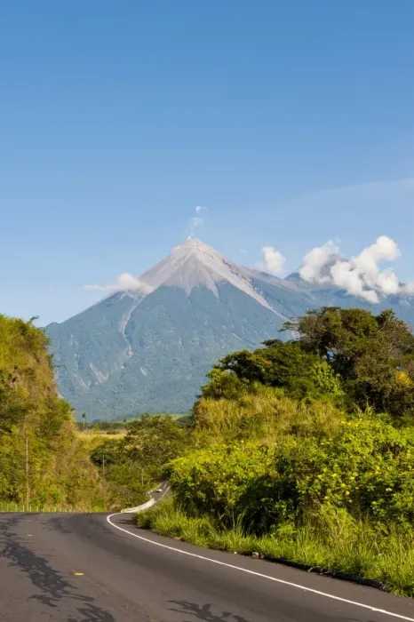 Framed Print : Fuego Volcano, Antigua, Guatemala, Central America Framed Print : Fuego Volcano, Antigua, Guatemala, Central America