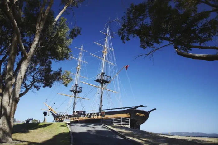Framed Print : Full-scale replica of brig Amity, Albany, Western Australia, Australia, Pacific Framed Print : Full-scale replica of brig Amity, Albany, Western Australia, Australia, Pacific