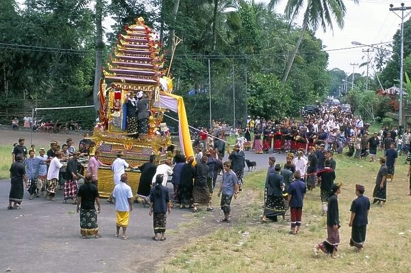 Funeral ceremony for cremation