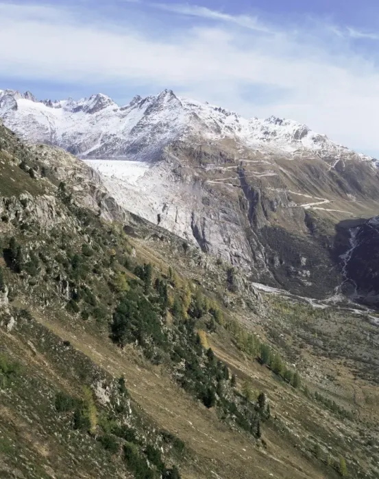 Framed Print : Furka Pass and Rhone Glacier Framed Print : Furka Pass and Rhone Glacier
