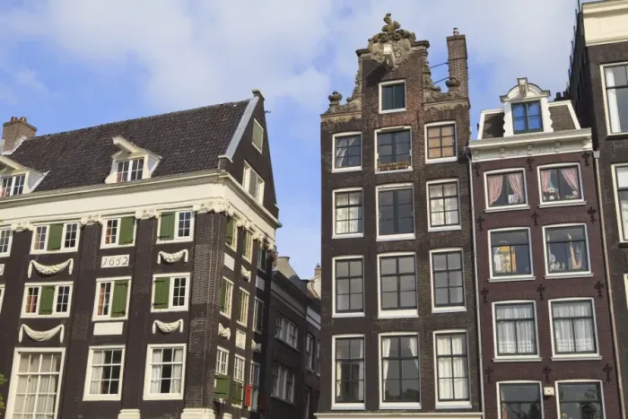 Framed Print : Gabled houses dating from the 17th century, Amsterdam, Netherlands, Europe Framed Print : Gabled houses dating from the 17th century, Amsterdam, Netherlands, Europe