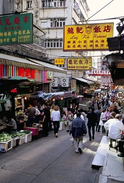 Gage Street, Mid-Levels, Hong Kong Island, Hong Kong, China, Asia
