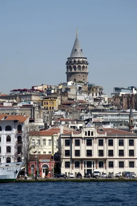 Framed Print : Galata Tower in background, The Bosporus, Istanbul, Turkey, Europe Framed Print : Galata Tower in background, The Bosporus, Istanbul, Turkey, Europe
