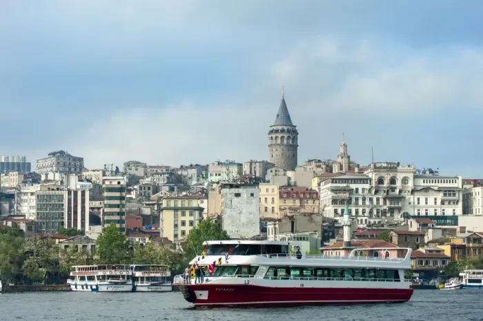 Framed Print : Galata Tower, Istanbul, Turkey, Europe
