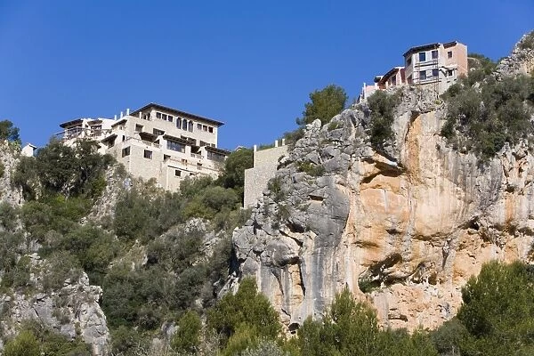 Galilea village, Sierra de Tramuntana, Majorca, Balearic Islands, Spain, Europe