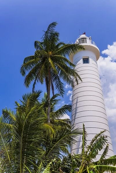 Galle lighthouse, Old Town of Galle, UNESCO World Heritage Site, Sri Lanka, Asia