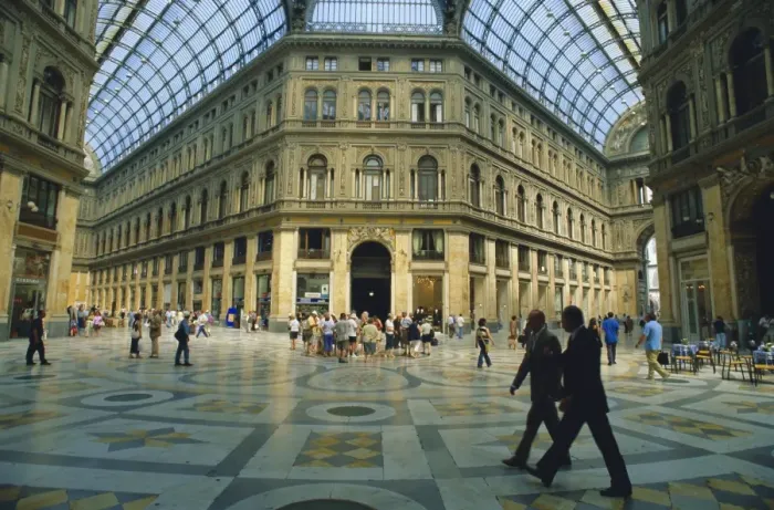 Framed Print : Gallery Umberto I Framed Print : Gallery Umberto I