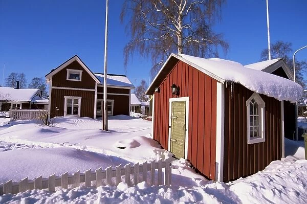 Gammelstad (Lulea old city) UNESCO World Heritage Site, Lapland, Sweden