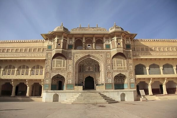 Ganesh Bol Gate, Amber Fort Palace, Jaipur, Rajasthan, India, Asia