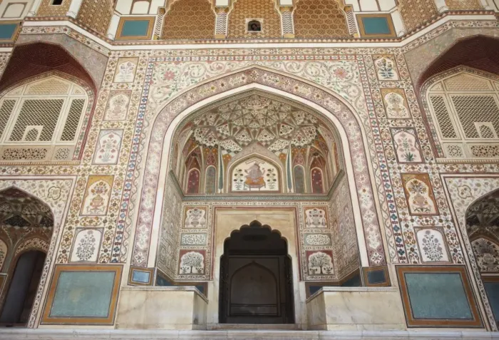 Framed Print : Ganesh Pol (Ganesh Gate) in Amber Fort, Jaipur, Rajasthan, India, Asia Framed Print : Ganesh Pol (Ganesh Gate) in Amber Fort, Jaipur, Rajasthan, India, Asia