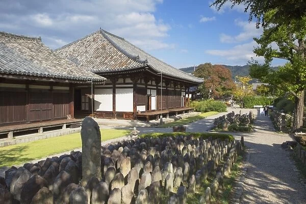 Gangoji Temple, UNESCO World Heritage Site, Nara, Kansai, Japan, Asia