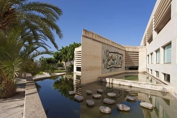 Garden at Fundacio Pilar I Joan Miro, Cala Major, Majorca, Balearic Islands