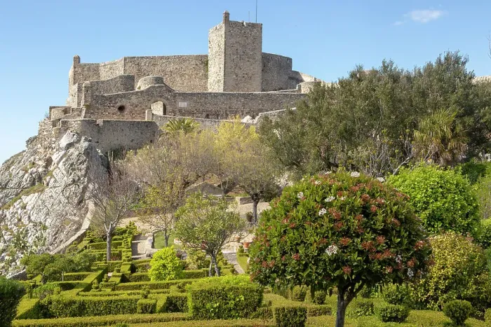 Framed Print : Garden of historic castle in medieval village of Marvao, Portalegre district, Alto Alentejo, Portugal, Europe Framed Print : Garden of historic castle in medieval village of Marvao, Portalegre district, Alto Alentejo, Portugal, Europe