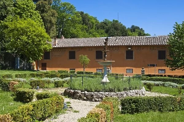 Garden of Villa di Pratolino, Vaglia, Firenze Province, Tuscany, Italy, Europe