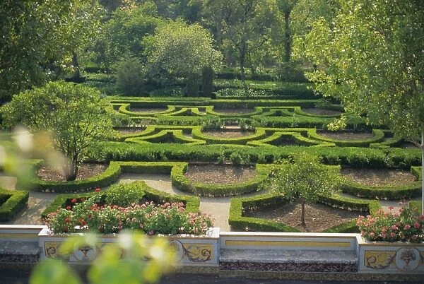 Gardens of the 18th century Queluz Palace