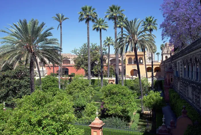 Framed Print : Gardens of the Alcazar, UNESCO World Heritage Site, Seville, Andalusia, Spain, Europe Framed Print : Gardens of the Alcazar, UNESCO World Heritage Site, Seville, Andalusia, Spain, Europe