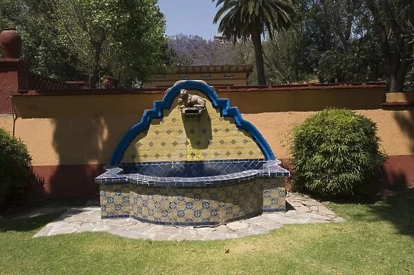 In the gardens of the Hacienda San Gabriel de Barrera, in Guanajuato, a UNESCO World Heritage Site