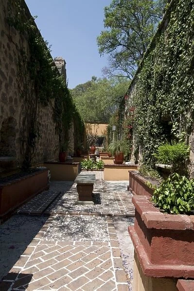 In the gardens of the Hacienda San Gabriel de Barrera, in Guanajuato, a UNESCO World Heritage Site