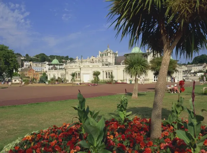 Framed Print : Gardens and Pavilion, Torquay, Devon, England, United Kingdom, Europe Framed Print : Gardens and Pavilion, Torquay, Devon, England, United Kingdom, Europe