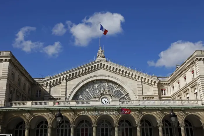 Framed Print : Gare de l Est railway station, Paris, France, Europe Framed Print : Gare de l Est railway station, Paris, France, Europe