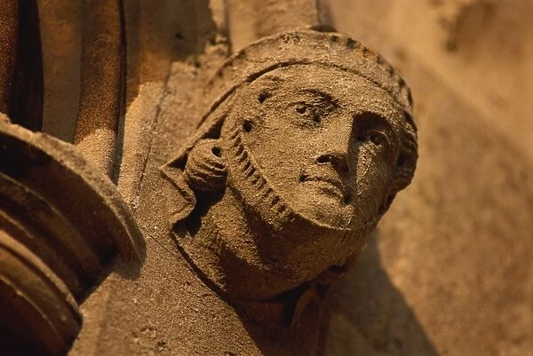 Gargoyle on town church, Buckingham, Buckinghamshire, England, United Kingdom, Europe