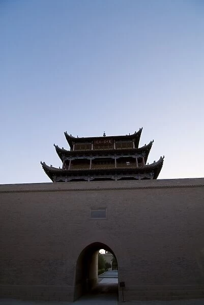 Gate of Enlightenment, Jiayuguan Fort, Jiayuguan, Gansu, China, Asia