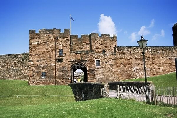 Gatehouse, Carlisle Castle, Carlisle, Cumbria, England, United Kingdom, Europe
