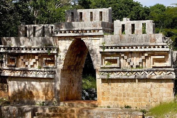 Gateway Arch, Labna, Mayan ruins, Yucatan, Mexico, North America