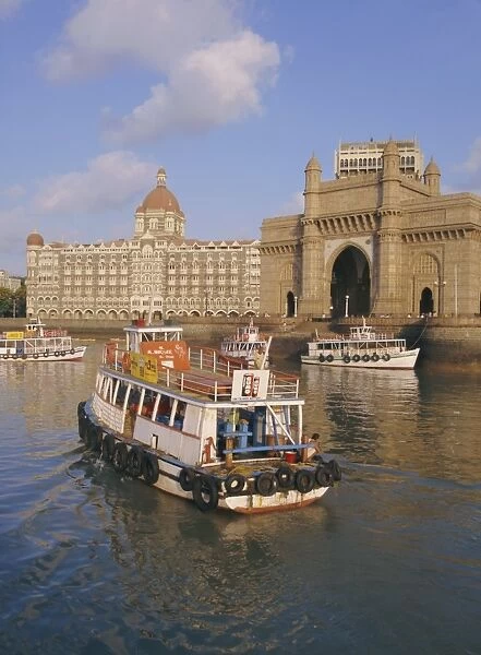 The Gateway to India and the Taj Mahal Hotel