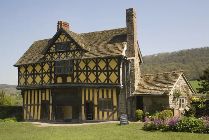 Framed Print : Gateway to Stokesay castle, Shropshire, England, United Kingdom, Europe Framed Print : Gateway to Stokesay castle, Shropshire, England, United Kingdom, Europe