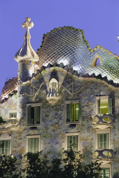 Framed Print : Gaudi architecture Framed Print : Gaudi architecture