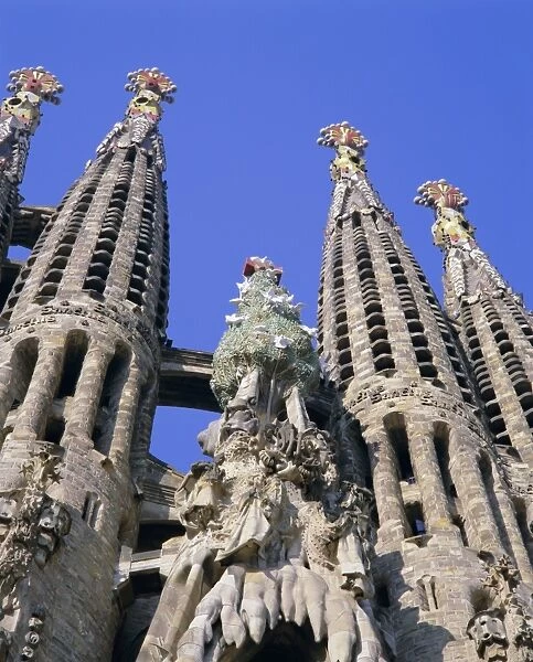 Gaudi church architecture