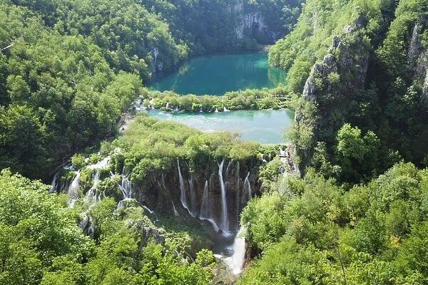Gavanovac Lake, Plitvice Lakes National Park, UNESCO World Heritage Site, Croatia, Europe