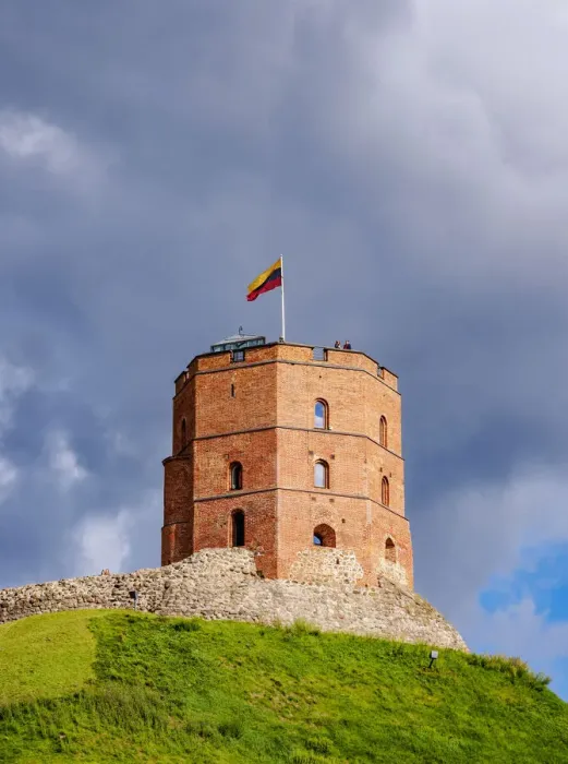 Framed Print : Gediminas Tower, Castle Hill, Vilnius, Lithuania, Europe Framed Print : Gediminas Tower, Castle Hill, Vilnius, Lithuania, Europe