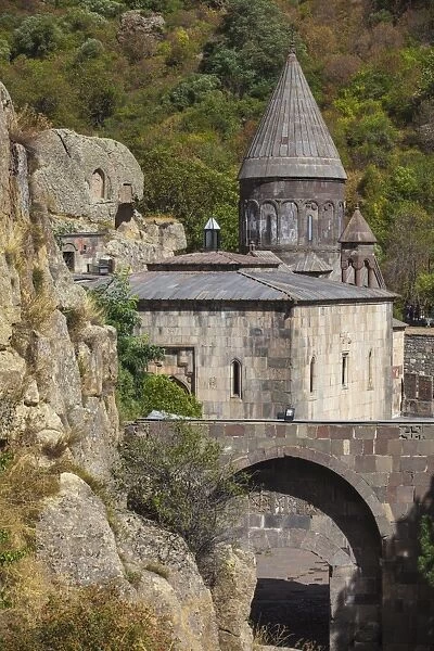 Geghard Monastery, UNESCO World Heritage Site, Geghard, Yerevan, Armenia, Central Asia, Asia
