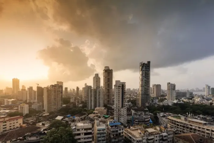 Framed Print : General view of the skyline of central Mumbai (Bombay), Maharashtra, India, Asia Framed Print : General view of the skyline of central Mumbai (Bombay), Maharashtra, India, Asia