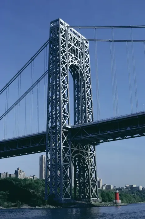 Framed Print : George Washington Bridge, New York, United States of America (U Framed Print : George Washington Bridge, New York, United States of America (U