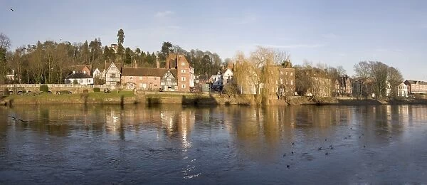 Georgian market town of Bewdley alongside the River Severn, Worcestershire
