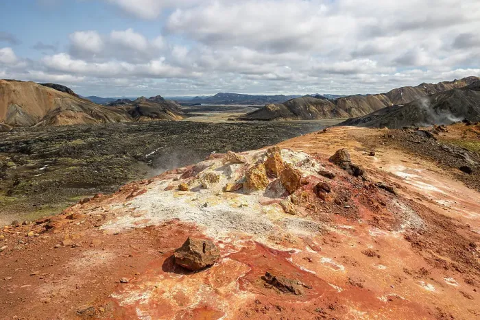Framed Print : The geothermal zone in Landmannalaugar, Iceland, Polar Regions Framed Print : The geothermal zone in Landmannalaugar, Iceland, Polar Regions
