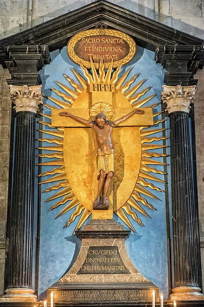 Gerokreuz (Gero Crucifix), Cologne Cathedral, UNESCO World Heritage Site, Cologne, North Rhine Westphalia, Germany, Europe
