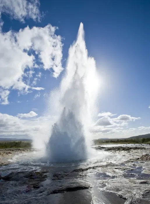 Framed Print : Geysir, Haukadalur valley, Iceland, Polar Regions Framed Print : Geysir, Haukadalur valley, Iceland, Polar Regions