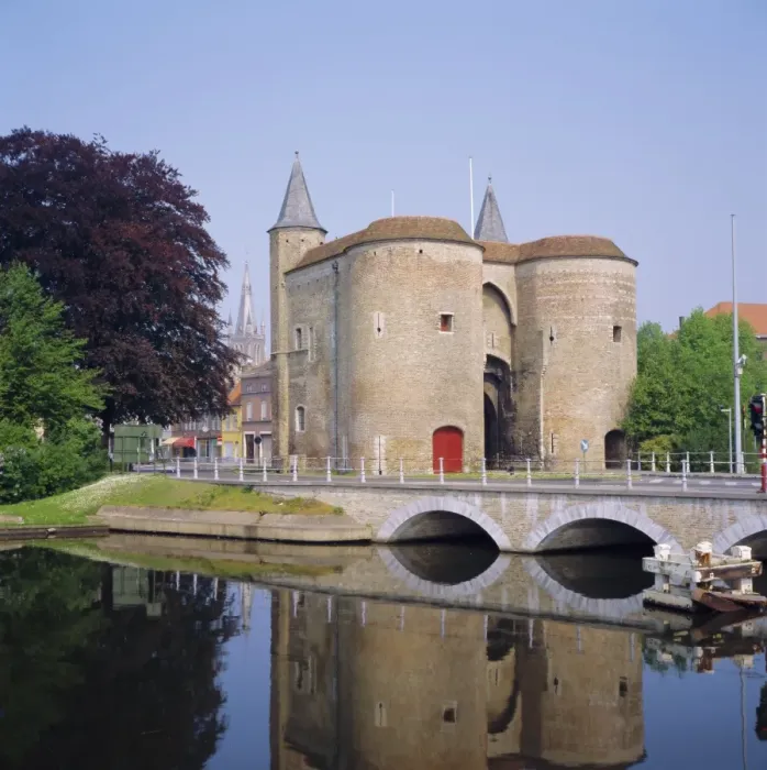 Framed Print : Ghentport, Bruges, Belgium Framed Print : Ghentport, Bruges, Belgium