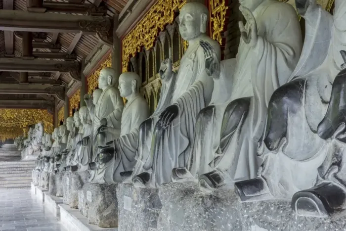 Framed Print : Gia Sinh, Bodhisattva statues at the Bai Dinh Mahayana Buddhist Temple near Tam Coc Framed Print : Gia Sinh, Bodhisattva statues at the Bai Dinh Mahayana Buddhist Temple near Tam Coc