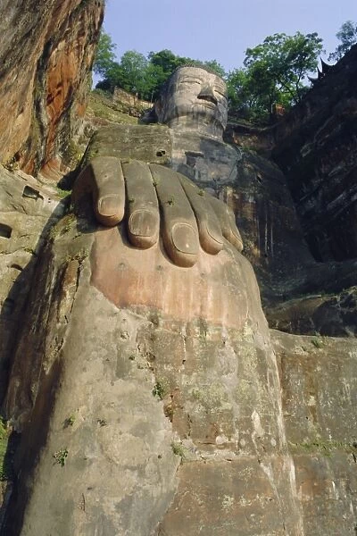 Giant Buddha, Lechan, China, Asia